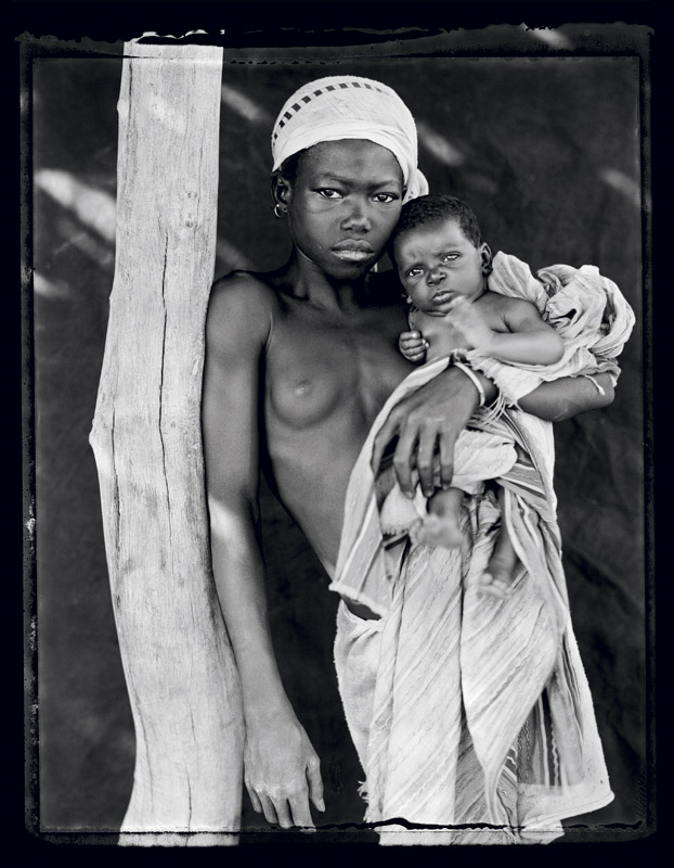 Bintou et son frère - Bintou and her brother . Mali . 1994 - Denis Felix Photograph