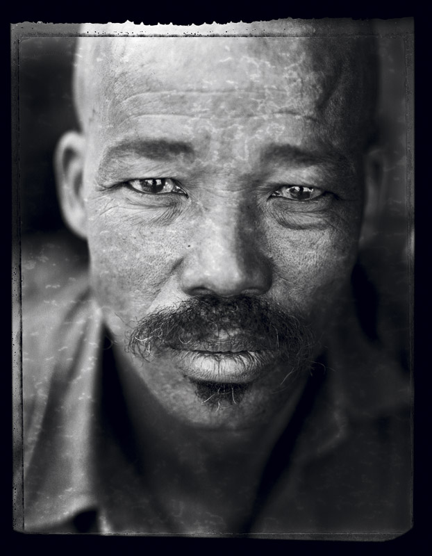 Cheminot - Railroad man . South Africa . 1998 - Denis Felix Photograph